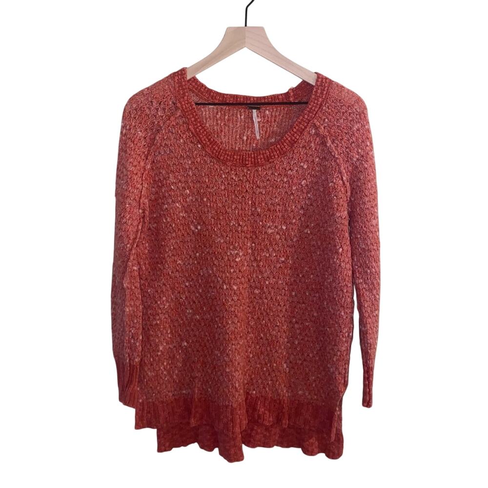 FREE PEOPLE crewneck large knit sweater S